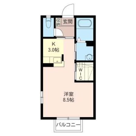 ジュネスコートの物件間取画像